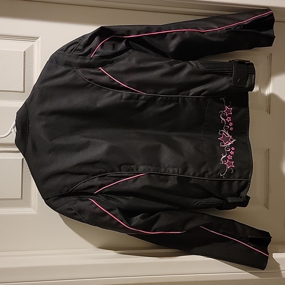 Women's Jacket Revolution Gear by Unik Zip Out Quilted Liner Motorcycle Small
